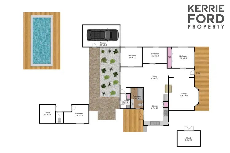 Floorplan of Homely house listing, 104 Princes Street, Traralgon VIC 3844