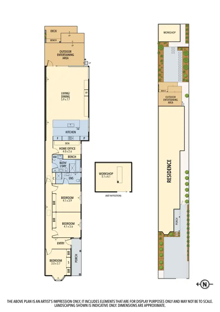 Floorplan of Homely house listing, 24 Oswald Street, Elsternwick VIC 3185