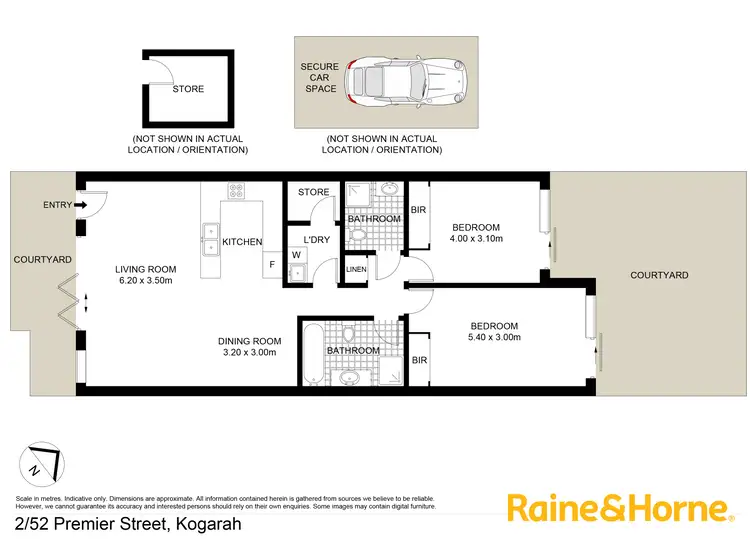 Floorplan of Homely apartment listing, 2/52 Premier Street, Kogarah NSW 2217
