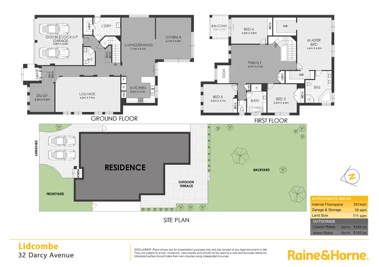 Floorplan of Homely house listing, 32 D'Arcy Avenue, Lidcombe NSW 2141