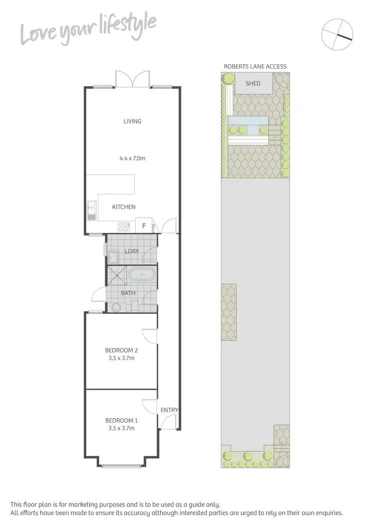 Floorplan of Homely house listing, 33 Roberts Street, Camperdown NSW 2050