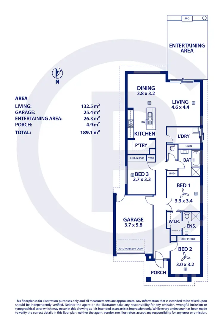Floorplan of Homely house listing, 18 Cheriton Avenue, Mount Barker SA 5251