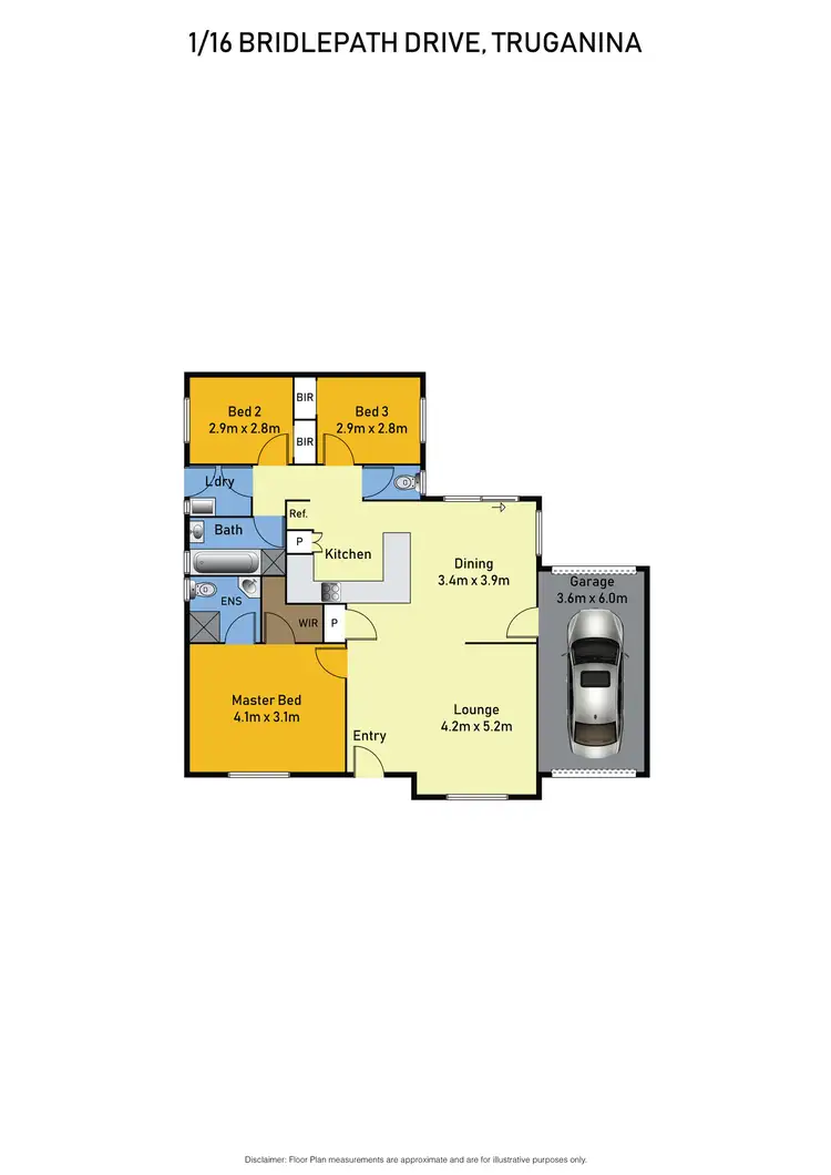 Floorplan of Homely house listing, 1/16 Bridlepath Drive, Truganina VIC 3029