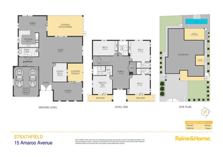 Floorplan of Homely house listing, 15 Amaroo Avenue, Strathfield NSW 2135