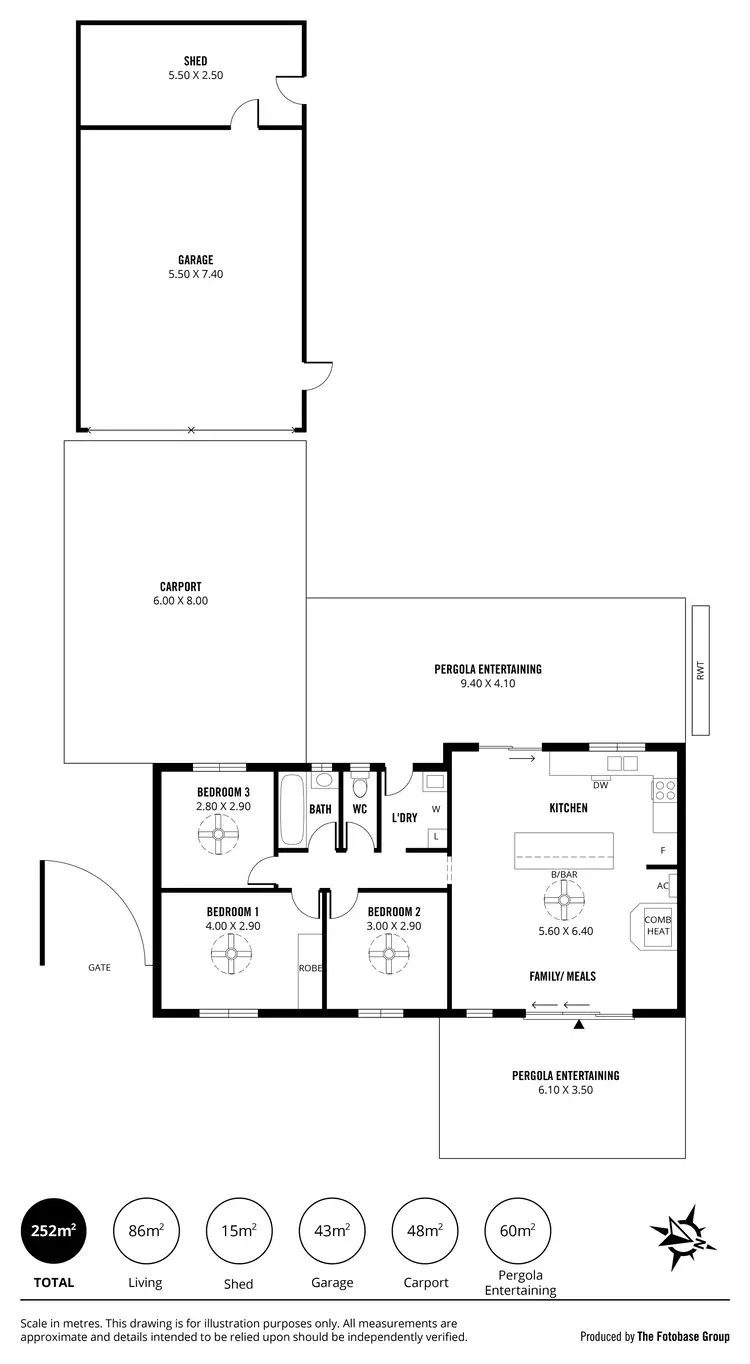 Floorplan of Homely house listing, 14 Jasmine Avenue, Maslin Beach SA 5170