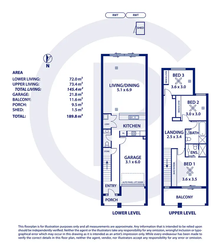 Floorplan of Homely house listing, 12 Berkshire Lane, Mount Barker SA 5251