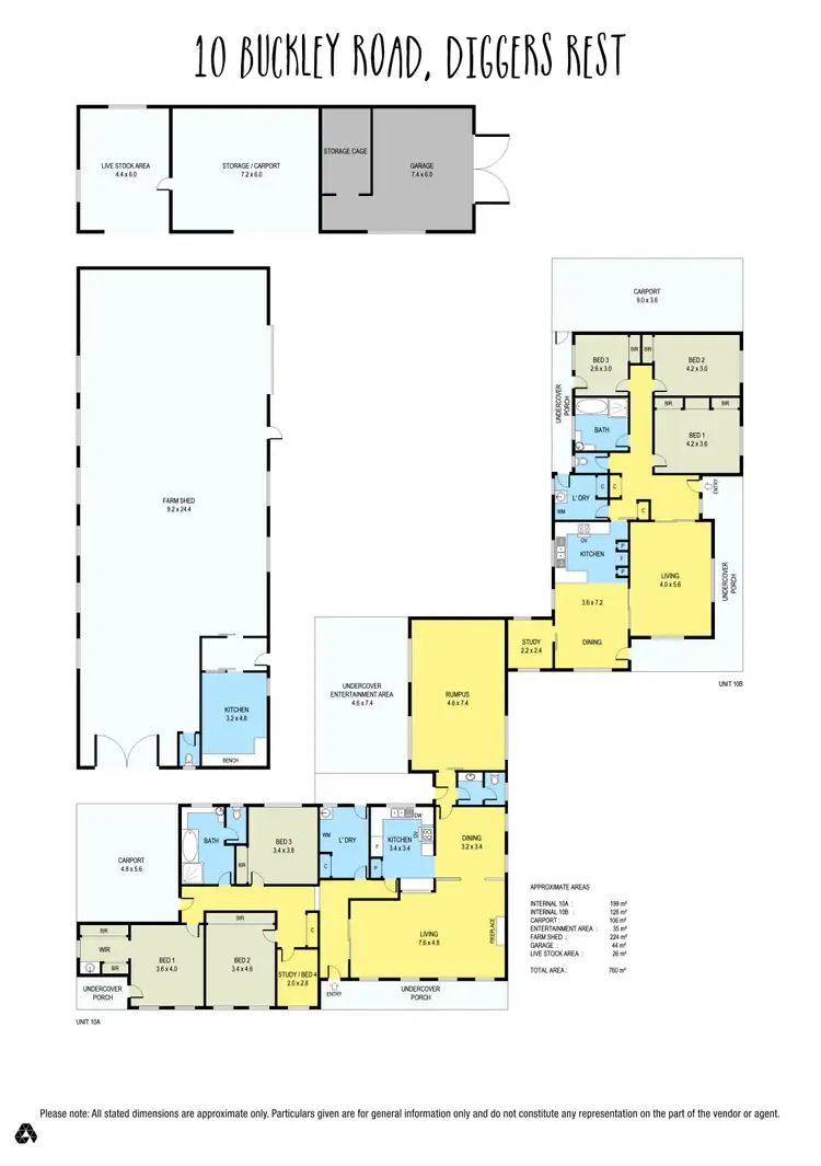 Floorplan of Homely house listing, 10 Buckley Road, Diggers Rest VIC 3427
