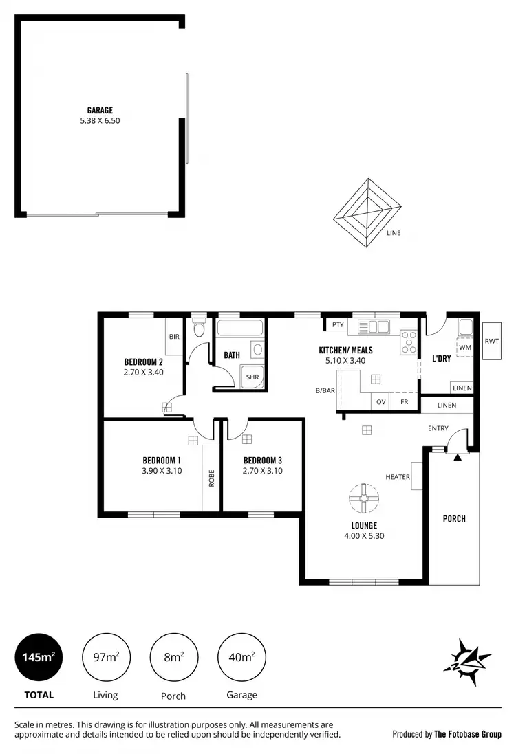 Floorplan of Homely house listing, 18 Freeman Avenue, Morphett Vale SA 5162
