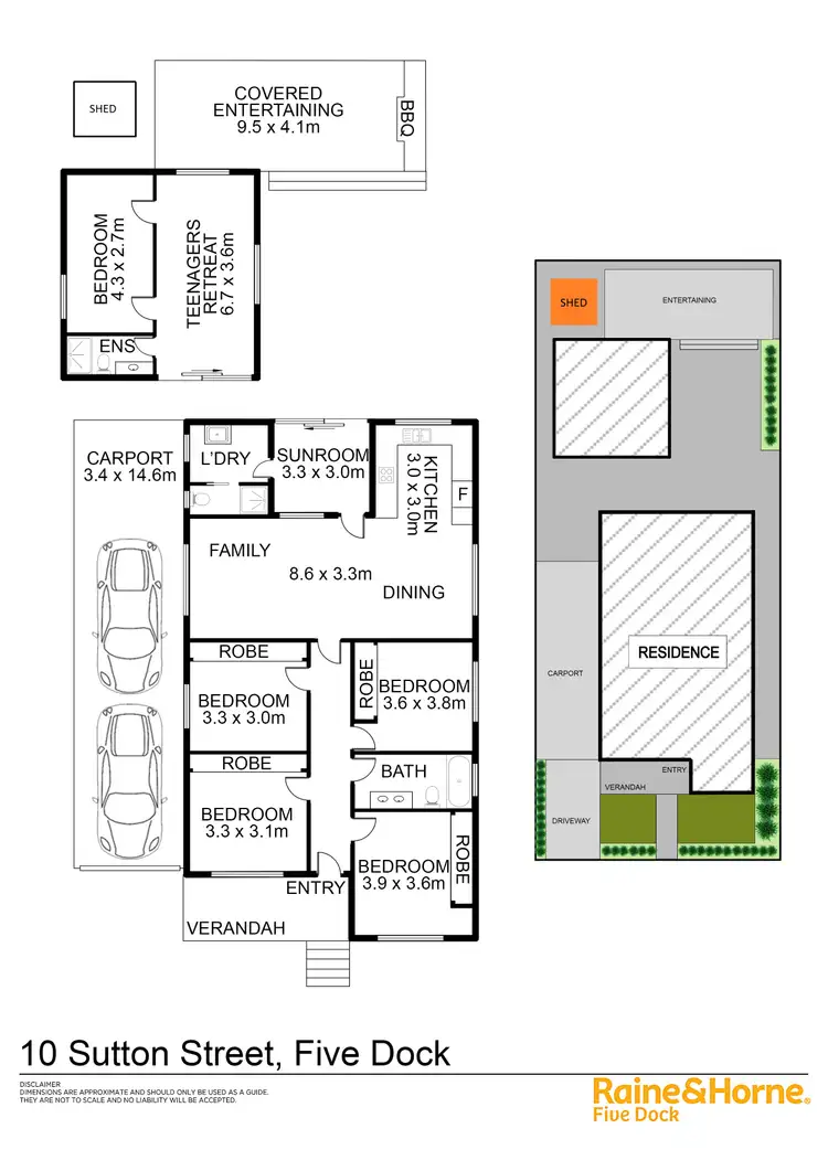 Floorplan of Homely house listing, 10 Sutton Street, Five Dock NSW 2046