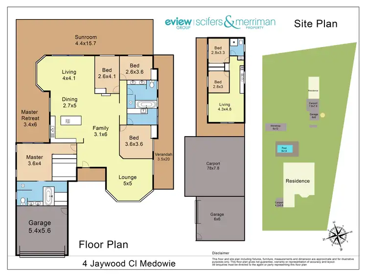 Floorplan of Homely rural property listing, 4 Jaywood Close, Medowie NSW 2318