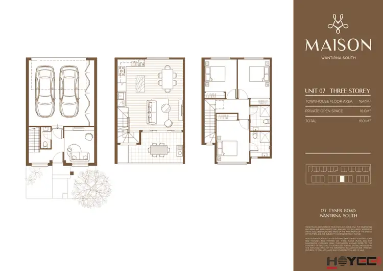 Floorplan of Homely townhouse listing, 7/127 Tyner Road, Wantirna South VIC 3152