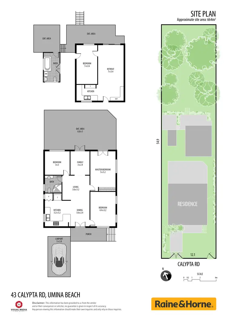 Floorplan of Homely house listing, 43 Calypta Road, Umina Beach NSW 2257