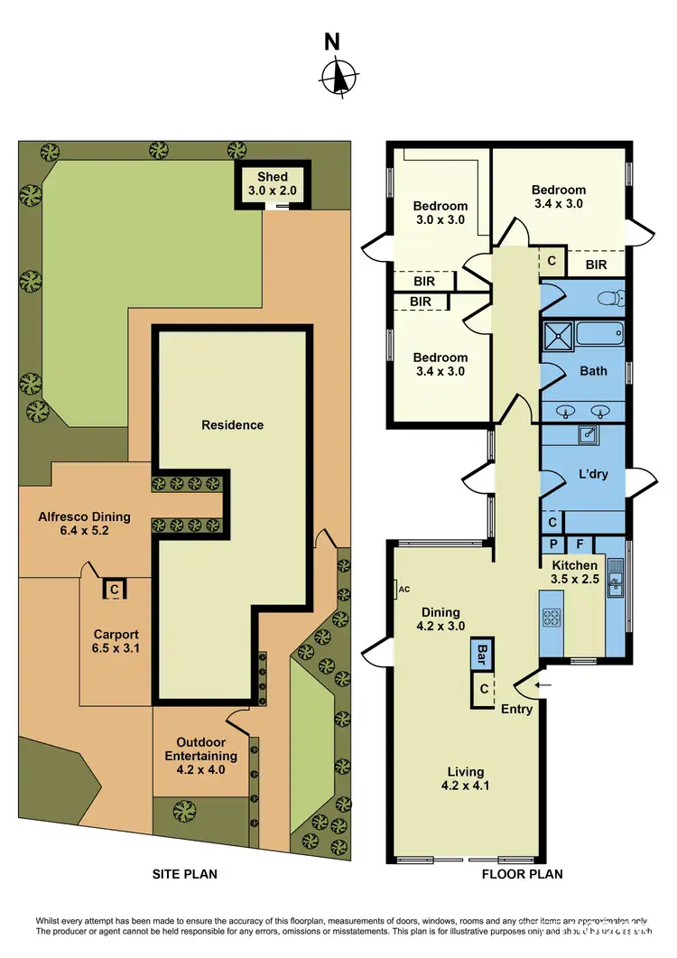 Floorplan of Homely house listing, 333 Queen Street, Altona Meadows VIC 3028