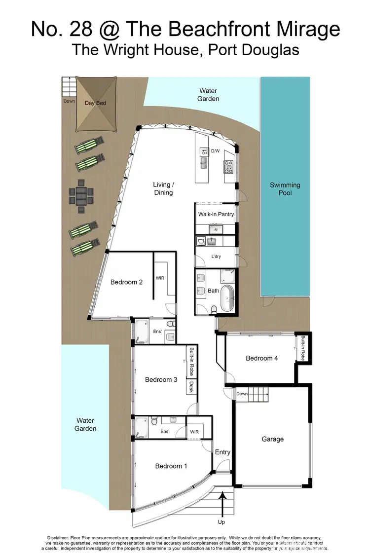 Floorplan of Homely house listing, 28 BEACHFRONT MIRAGE DRIVE, Port Douglas QLD 4877