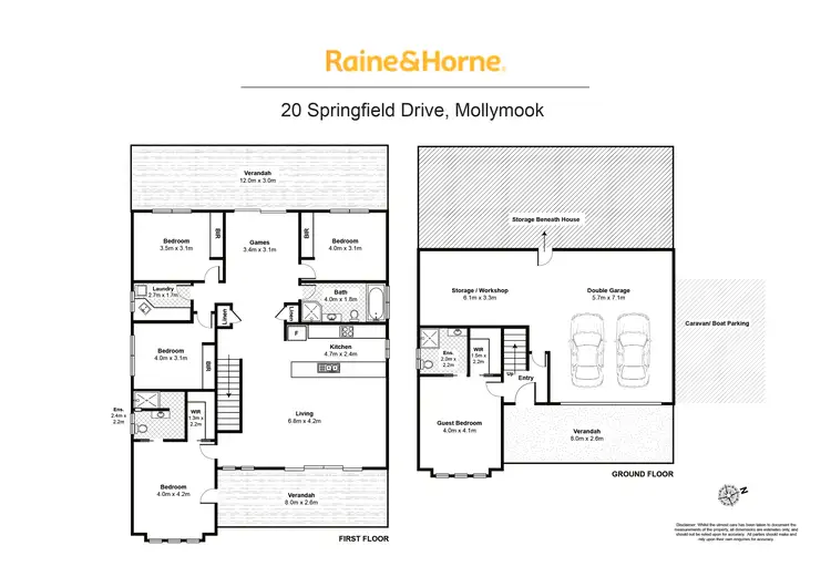 Floorplan of Homely house listing, 20 Springfield Drive, Mollymook NSW 2539
