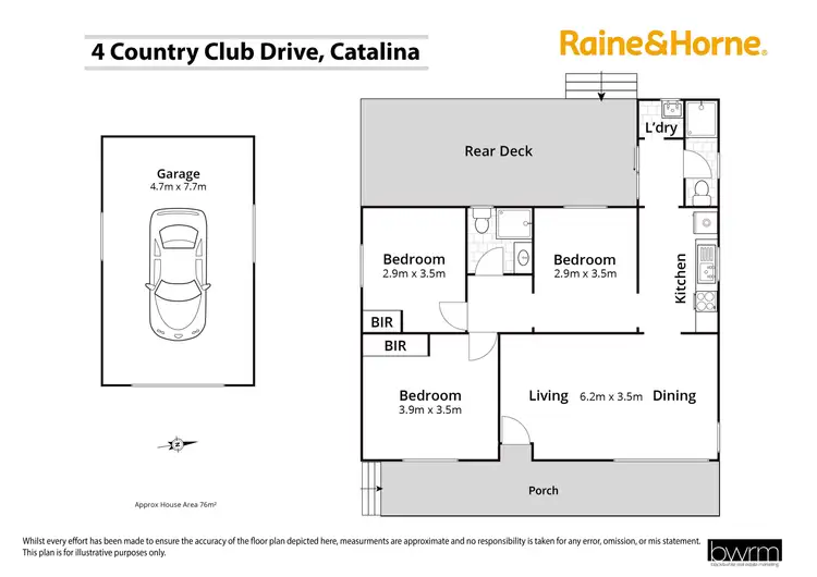 Floorplan of Homely house listing, 4 Country Club Drive, Catalina NSW 2536