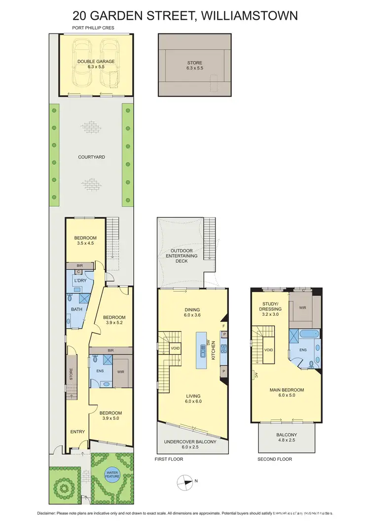 Floorplan of Homely house listing, 20 Garden Street, Williamstown VIC 3016