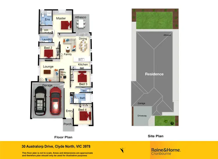 Floorplan of Homely house listing, 30 Australorp Drive, Clyde North VIC 3978