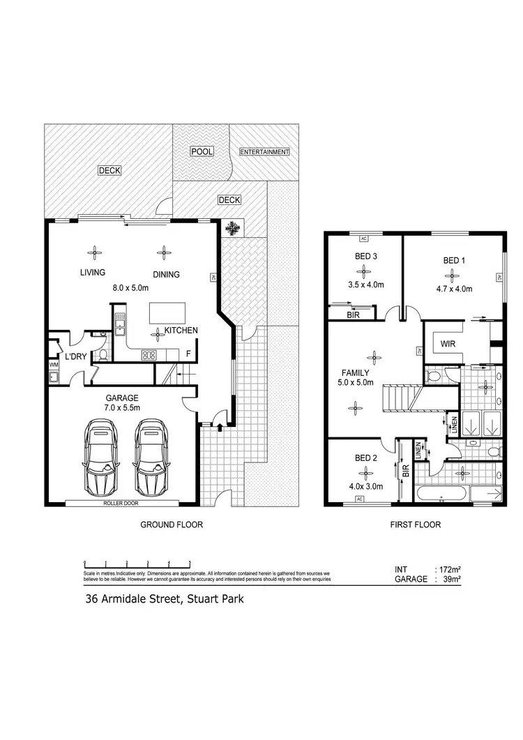 Floorplan of Homely townhouse listing, 4/36 Armidale Street, Stuart Park NT 820
