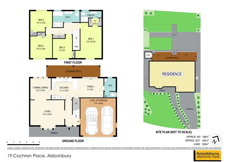Floorplan of Homely house listing, 19 Cochran Place, Abbotsbury NSW 2176