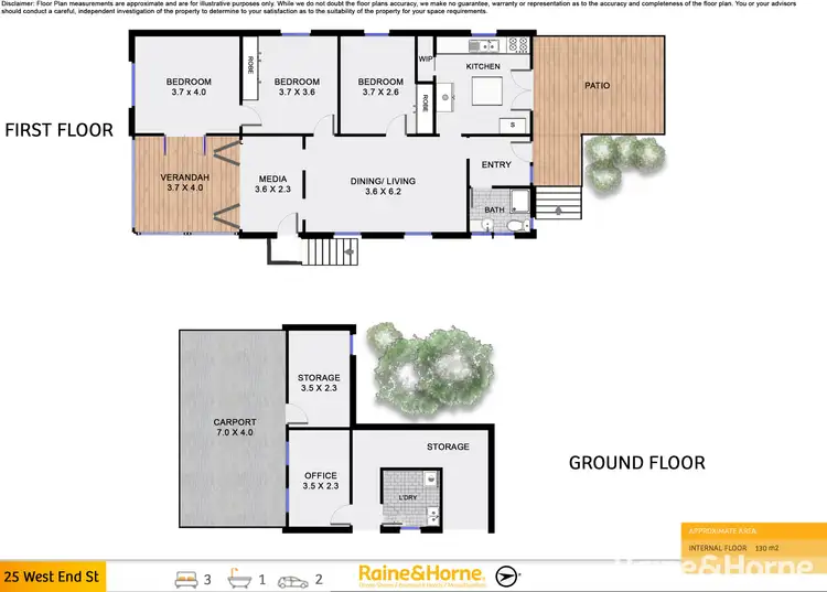 Floorplan of Homely house listing, 25 West End Street, Murwillumbah NSW 2484