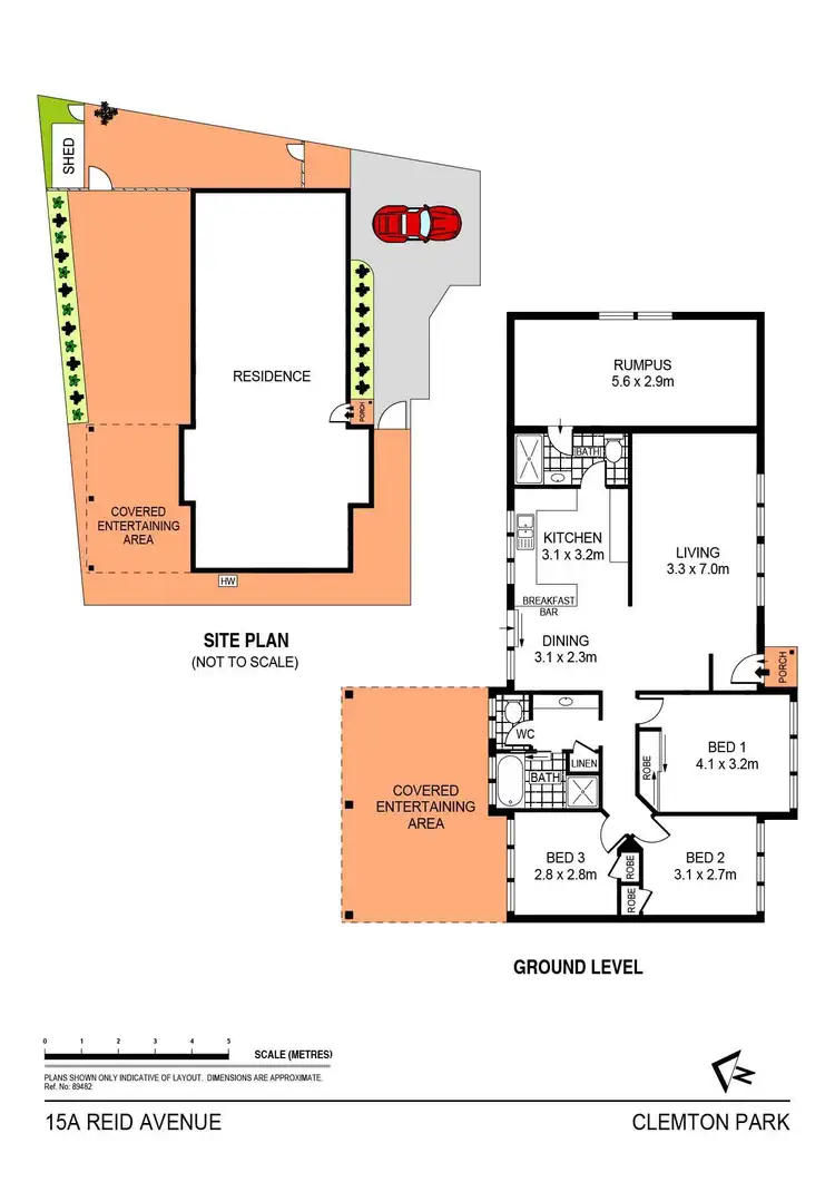 Floorplan of Homely house listing, 15a Reid Avenue, Clemton Park NSW 2206