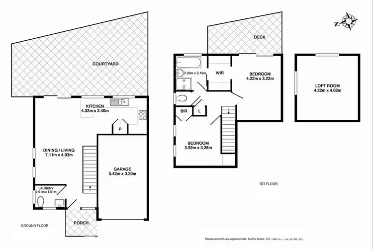 Floorplan of Homely townhouse listing, 1/10 Dolphin Street, Ulladulla NSW 2539
