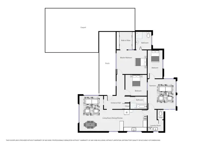 Floorplan of Homely house listing, 29 Mark Street, Beresford WA 6530