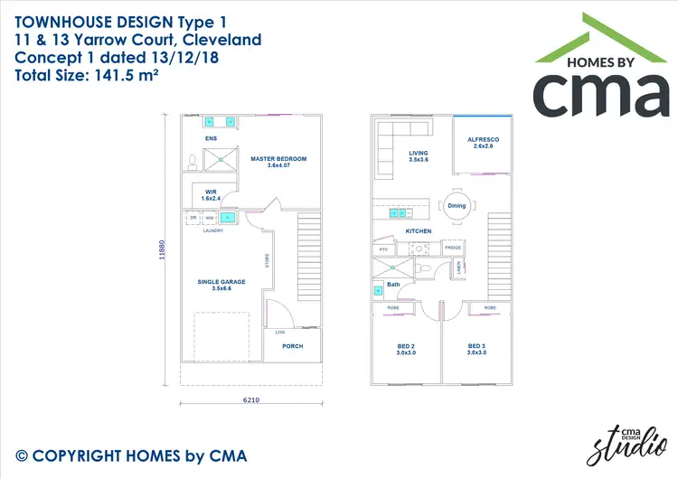 Floorplan of Homely house listing, 11 Yarrow Court, Cleveland QLD 4163