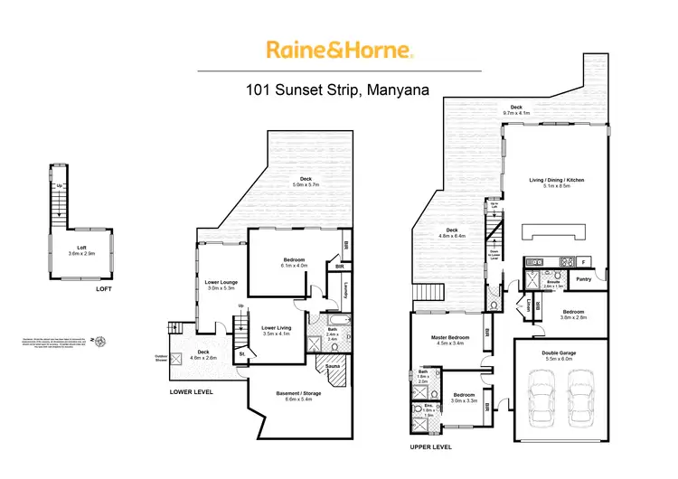 Floorplan of Homely house listing, 101 Sunset Strip, Manyana NSW 2539