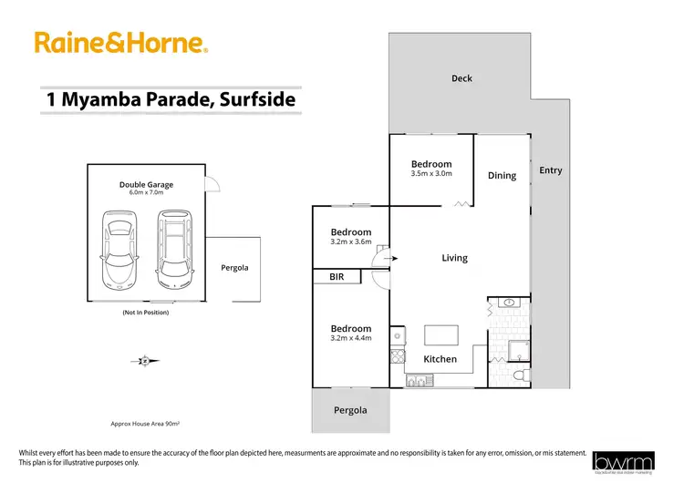 Floorplan of Homely house listing, 1 Myamba Parade, Surfside NSW 2536