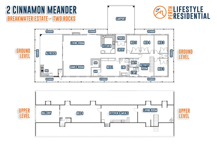 Floorplan of Homely house listing, 2 Cinnamon Meander, Two Rocks WA 6037