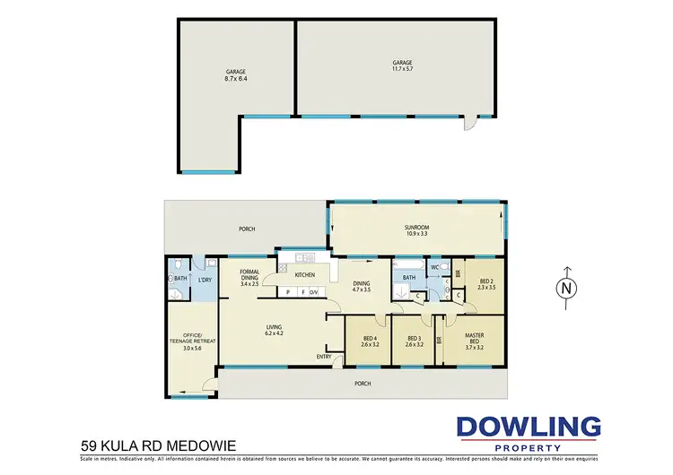 Floorplan of Homely house listing, 59 Kula Road, Medowie NSW 2318