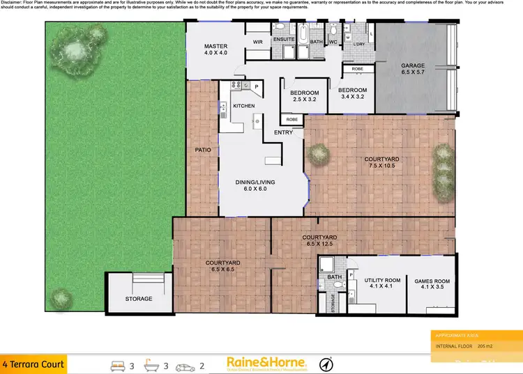 Floorplan of Homely house listing, 4 Terrara Court, Ocean Shores NSW 2483