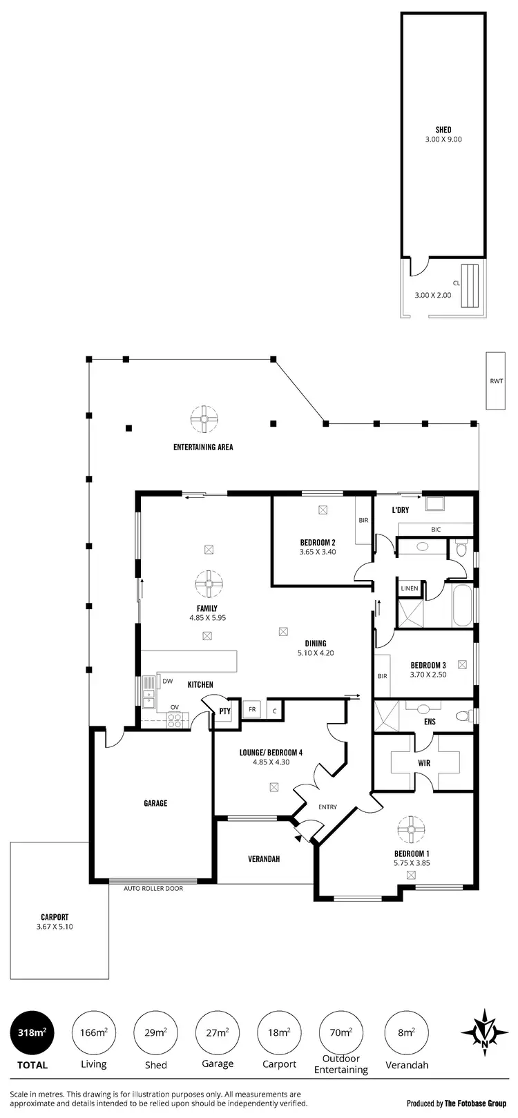 Floorplan of Homely house listing, 24 Hall Crescent, Old Noarlunga SA 5168