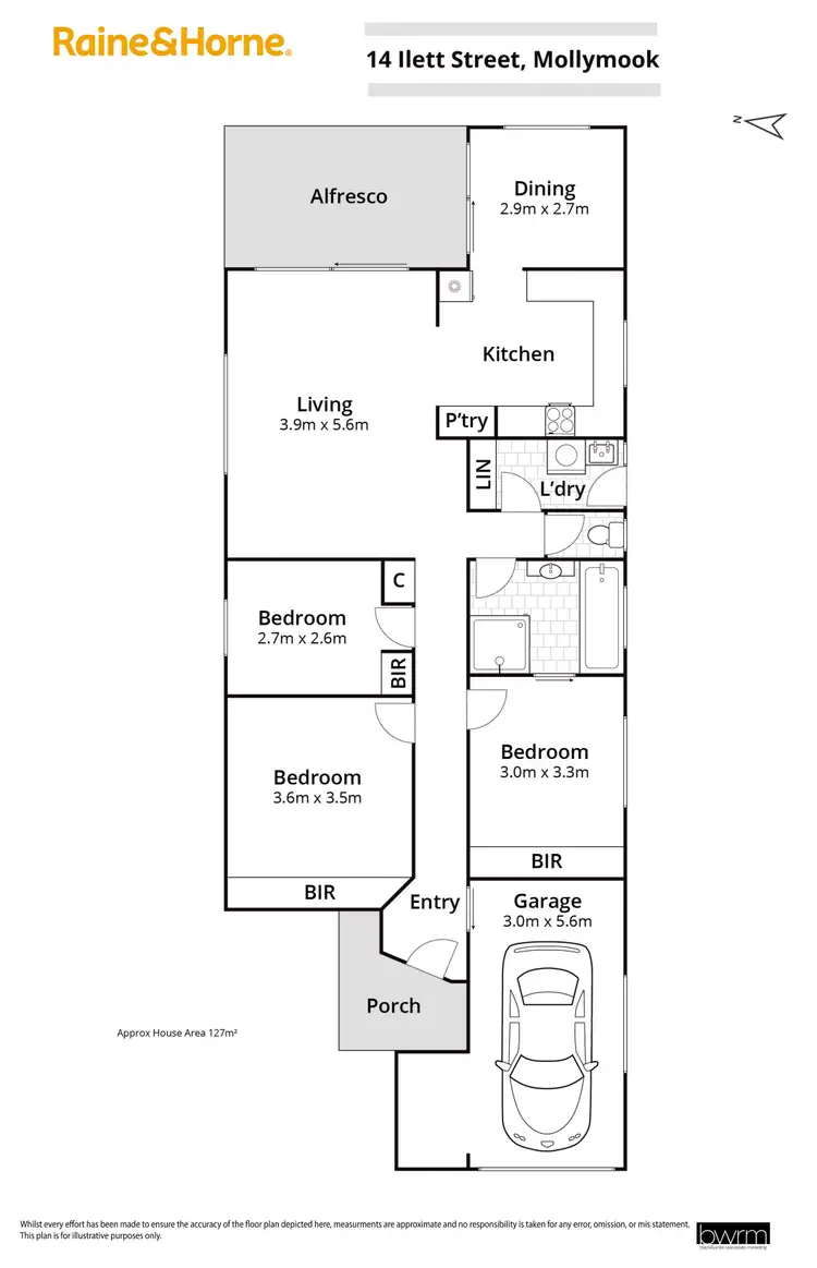 Floorplan of Homely house listing, 14 Ilett Street, Mollymook NSW 2539