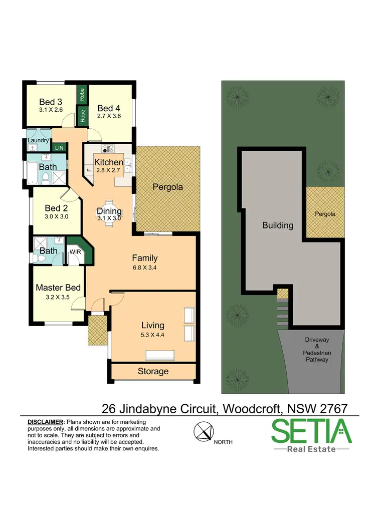 Floorplan of Homely house listing, 26 Jindabyne Circuit, Woodcroft NSW 2767