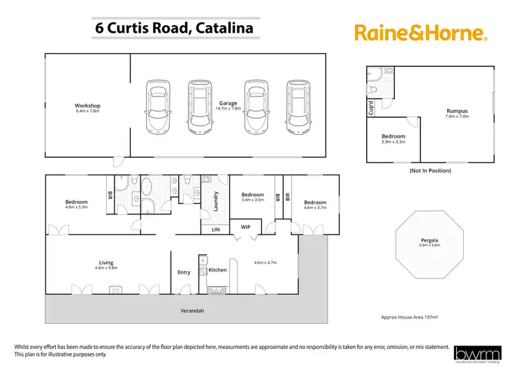 Floorplan of Homely house listing, 6 Curtis Road, Catalina NSW 2536