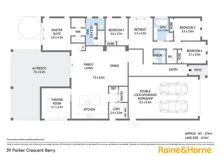 Floorplan of Homely house listing, 39 Parker Crescent, Berry NSW 2535