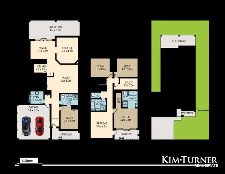 Floorplan of Homely house listing, 25 Palomino Promenade, The Vines WA 6069