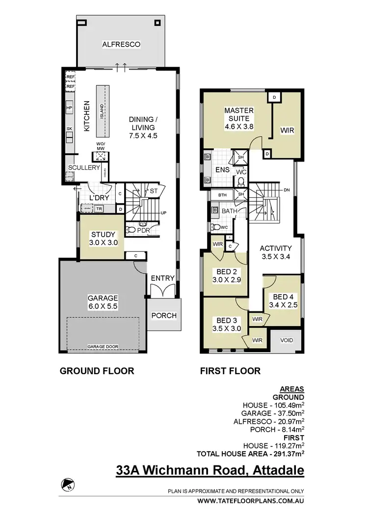 Floorplan of Homely house listing, 33A Wichmann Road, Attadale WA 6156