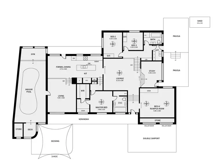 Floorplan of Homely house listing, 24 Sun Valley Drive, Glenalta SA 5052