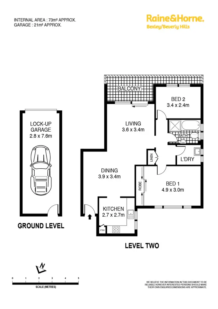 Floorplan of Homely unit listing, 5/64 Hampton Court Road, Carlton NSW 2218