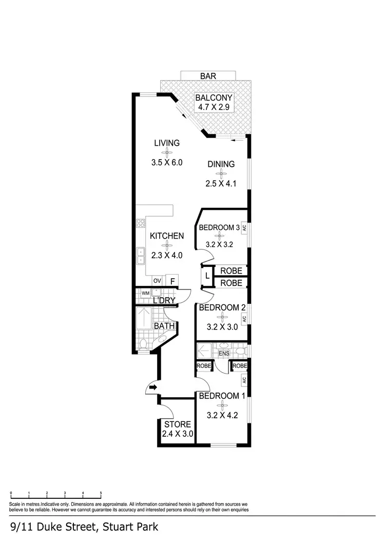 Floorplan of Homely unit listing, 9/11 Duke Street, Stuart Park NT 820