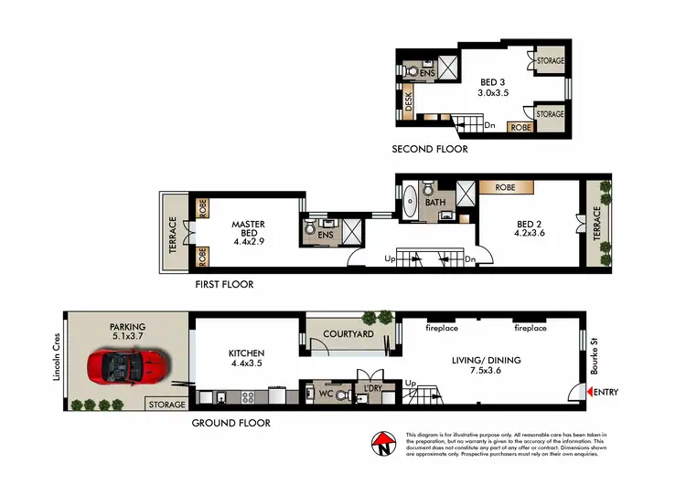 Floorplan of Homely house listing, 21 Bourke Street, Woolloomooloo NSW 2011