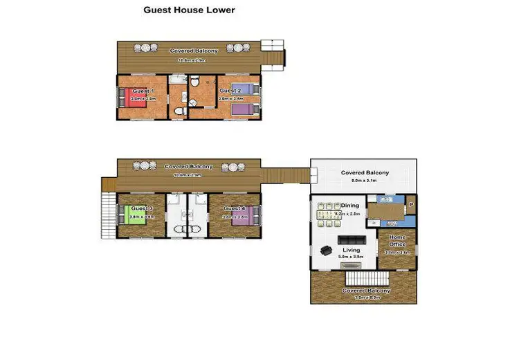 Floorplan of Homely house listing, 11-15 Stewart Street, Daintree QLD 4873