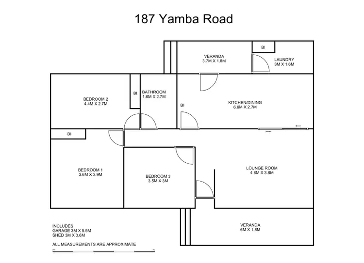 Floorplan of Homely house listing, 187 Yamba Road, Yamba NSW 2464