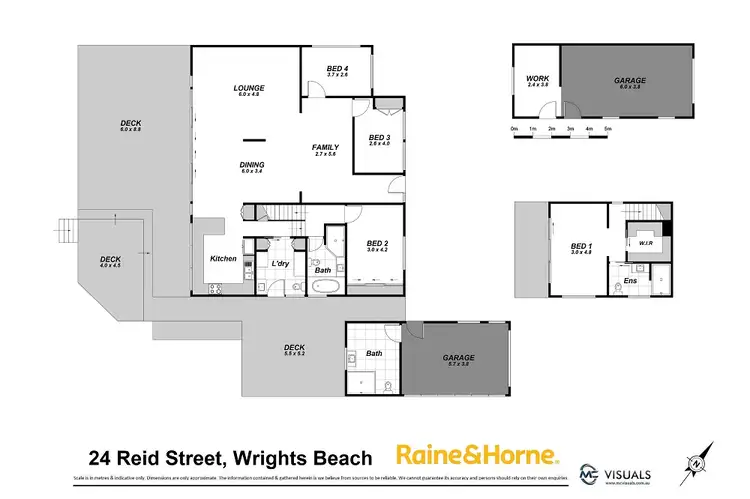 Floorplan of Homely house listing, 24 Reid Street, Wrights Beach NSW 2540