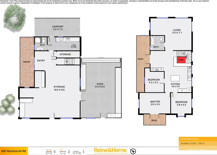 Floorplan of Homely house listing, 400 Racecourse Road, Tygalgah NSW 2484
