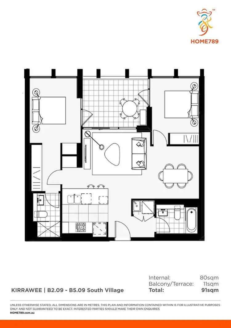 Floorplan of Homely apartment listing, 409/7 Village Place, Kirrawee NSW 2232